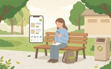 失敗しない介護の職場の選び方を表すイラスト