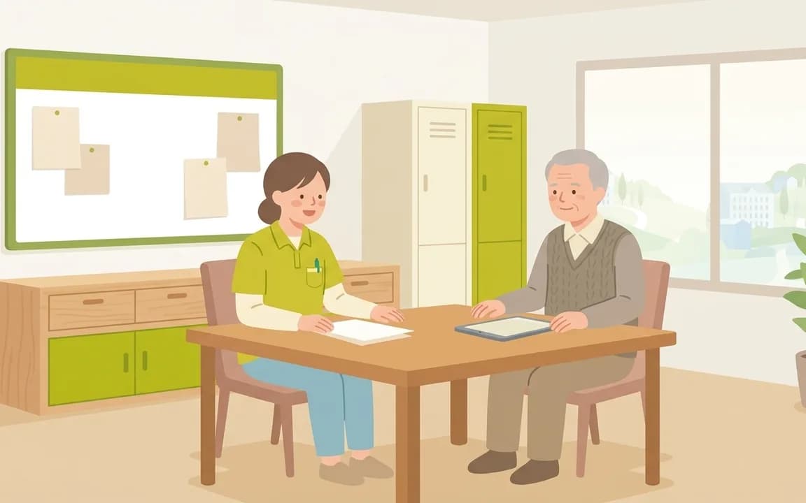 紹介予定派遣のイメージイラスト